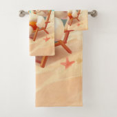 スマイルドッグ – ビーチモードオン バスタオルセット (インサイチュ)