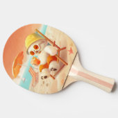 スマイルドッグ – ビーチモードオン 卓球ラケット (横)