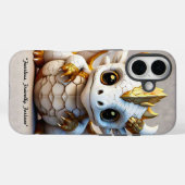 「スマイルドラゴンスカル」 Case-Mate iPhoneケース (裏面 (横))