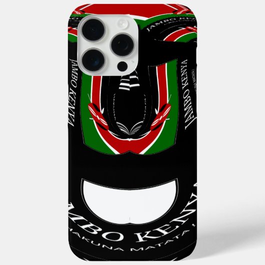 スマイルハクナマタタ Case-Mate iPhoneケース (裏面)