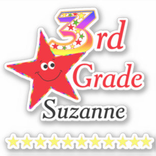 スマイルハッピースター3年生 シール