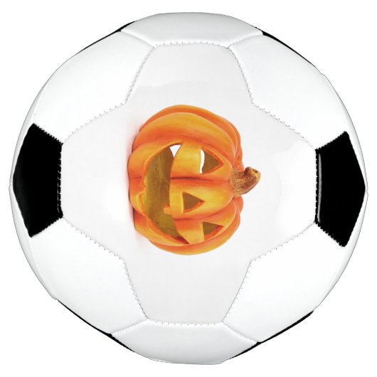 スマイルパンプキンハロウィーンのカボチャのちょうちんハロウィーン サッカーボール (回転)