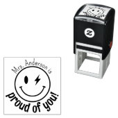 スマイルパーソナライズされた顔Eomji誇りを持った of You セルフインキングスタンプ (インサイチュ)
