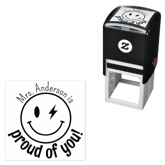 スマイルパーソナライズされた顔Eomji誇りを持った of You セルフインキングスタンプ (インサイチュ)