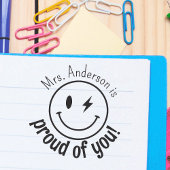 スマイルパーソナライズされた顔Eomji誇りを持った of You セルフインキングスタンプ