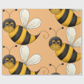 スマイルビー ラッピングペーパー (フラット)