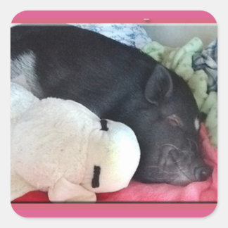 スマイルピグスクエアステッカー スクエアシール