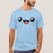スマイルフェイス - ハッピージャンプ Tシャツ (正面)