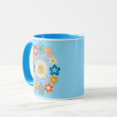 スマイルフラワー2 BFTGコーヒーマグ マグカップ (正面左)