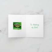 スマイルフロッグノートカード カード (内部)