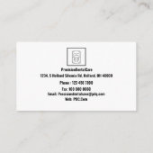 "スマイルブライト：あなたの次の歯のアポイントメントが待っている 予約カード (裏面)