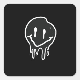 スマイルブラック スクエアシール