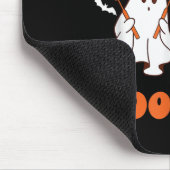 スマイルブーティおもしろい幽霊歯医者ハロウィンデント マウスパッド (コーナー)
