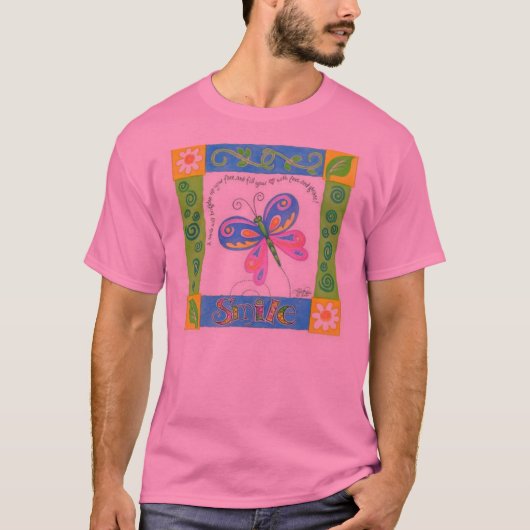 スマイルプリントC10281110 Tシャツ (正面)