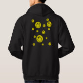 スマイルベア 笑顔 オリジナルTシャツ パーカ (裏面)