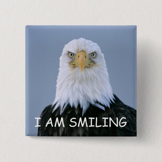 スマイルボタン 缶バッジ (正面)