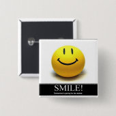 スマイルボタン 缶バッジ (正面&裏面)