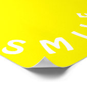 スマイルポスター ポスター (角)