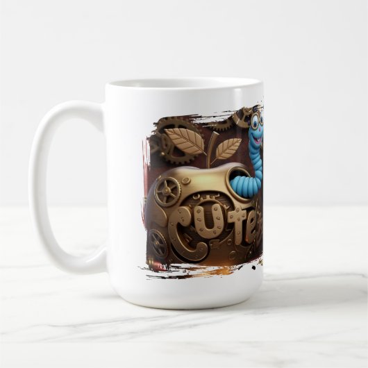 スマイルマグで一日を始めよう コーヒーマグカップ (左)