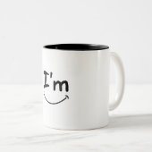 スマイルマグカップ ツートーンマグカップ (正面右)