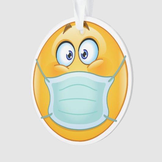 スマイルマスクオーナメント オーナメント (正面)