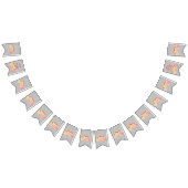 スマイルモンスタートラックラリー誕生日パーティー バンティングフラッグ (全)