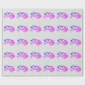 スマイルモンスタートラックラリー誕生日パーティー ラッピングペーパー (フラット)