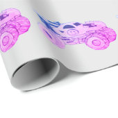 スマイルモンスタートラックラリー誕生日パーティー ラッピングペーパー (ロールコーナー)