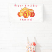 スマイルモンスタートラックラリー誕生日パーティー 横断幕 (インサイチュ)