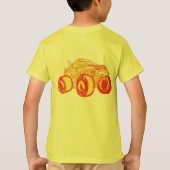 スマイルモンスタートラックラリー誕生日パーティー Tシャツ (裏面)