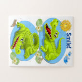 スマイルワニ！ ジグソーパズル (横)