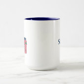 スマイルヴィンテージピンク マグカップ (中央)