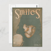 スマイルヴィンテージ音楽 ポストカード (正面/裏面)