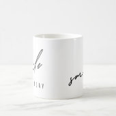 スマイル今日マグカップ コーヒーマグカップ (中央)