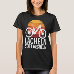 スマイル代わりにパンツEバイクとeマウンテンバイク Tシャツ