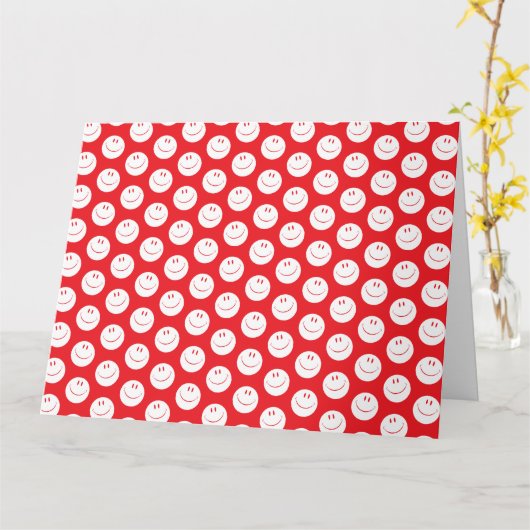 スマイル全員からのメッセージ等BIG Greeting Card - SRF カード (黄色い花)