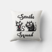 スマイル分隊おもしろいデザイン クッション (裏面)