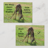 スマイル名刺 名刺 (正面/裏面)