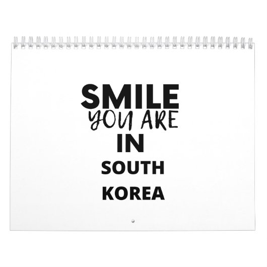 スマイル在韓国 カレンダー (カバー)