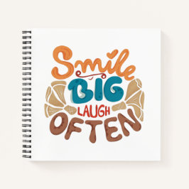 スマイル大笑い頻繁：喜び ノートブック
