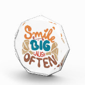 スマイル大笑い頻繁：喜び フォトブロック (右)