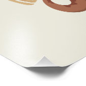 スマイル大笑い頻繁：喜び フォトプリント            (角)