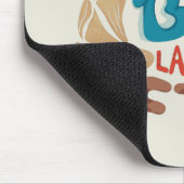 スマイル大笑い頻繁：喜び マウスパッド (コーナー)