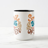 スマイル大笑い ツートーンマグカップ (中央)