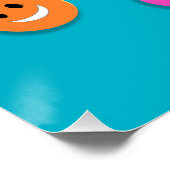 スマイル幸福顔人生の喜び平和の恵み ポスター (コーナー)