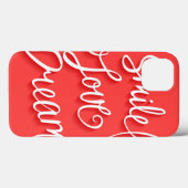 スマイル愛夢 Case-Mate iPhoneケース (裏面 (横))