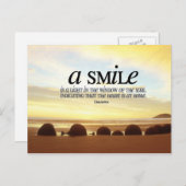 スマイル感動的はがき ポストカード (正面/裏面)