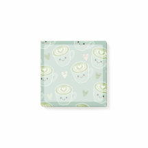 スマイル抹茶ラテカップ付箋