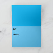 スマイル挨拶 カード (内部)