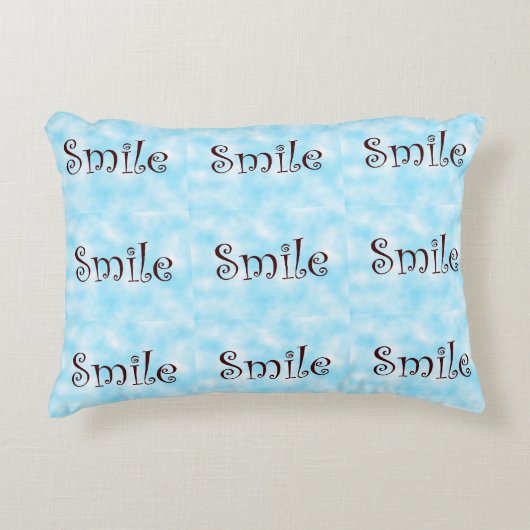 スマイル枕 アクセントクッション (正面)